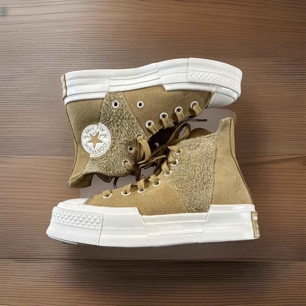 Converse Chuck 70 Plus High Top Dunescape Suede Shoes SIZE Men  4.5/ Women  6.5